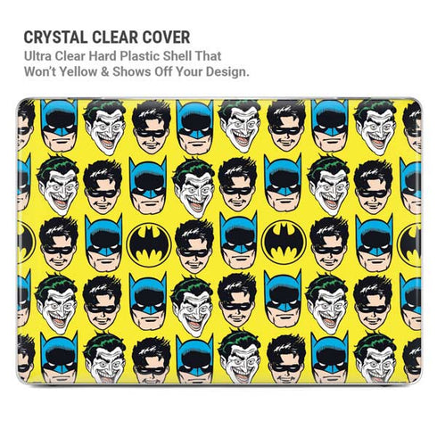 DC Comics Batman Vintage Character Pattern - Joker and Robin MacBook Pro 16in (2019-20) Case plus Skin