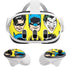 DC Comics Batman Vintage Character Pattern - Joker and Robin Meta Quest 3 Skin