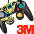 DC Comics Batman Vintage Character Pattern - Joker and Robin Nintendo GameCube Controller Skin