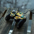 DC Comics Batman Vintage Character Pattern - Joker and Robin Nintendo GameCube Controller Skin
