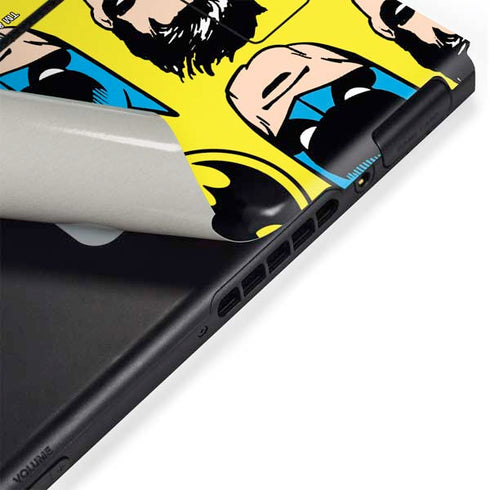 DC Comics Batman Vintage Character Pattern - Joker and Robin Nintendo Switch Bundle Skin