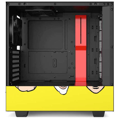 DC Comics Batman Vintage Character Pattern - Joker and Robin NZXT H510 Compact ATX Mid-Tower Case Skin