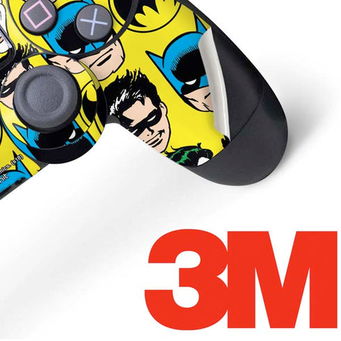 DC Comics Batman Vintage Character Pattern - Joker and Robin PS4 Controller Skin