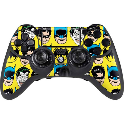 DC Comics Batman Vintage Character Pattern - Joker and Robin PS4/PC SCUF Impact Controller Skin