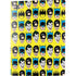 DC Comics Batman Vintage Character Pattern - Joker and Robin PS5 Digital Edition Console Skin