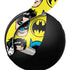 DC Comics Batman Vintage Character Pattern - Joker and Robin PULSE 3D Wireless Headset for PS5 Skin