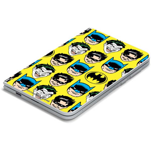 DC Comics Batman Vintage Character Pattern - Joker and Robin Surface Duo Skin