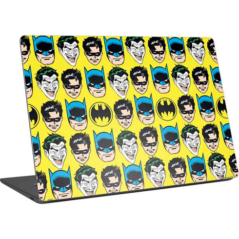 DC Comics Batman Vintage Character Pattern - Joker and Robin Surface Laptop 4 15in Skin