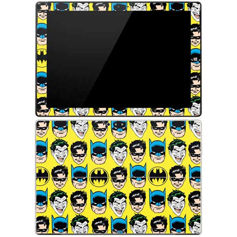 DC Comics Batman Vintage Character Pattern - Joker and Robin Surface Pro 3 Skin