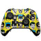 DC Comics Batman Vintage Character Pattern - Joker and Robin Xbox One Elite Controller Skin