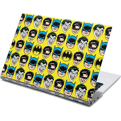 DC Comics Batman Vintage Character Pattern - Joker and Robin Yoga 910 2-in-1 14in Touch-Screen Skin