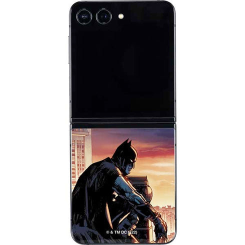 DC Comics Batman War on Crime Cover (Brazil) Galaxy Z Flip5 5G Skin