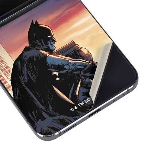 DC Comics Batman War on Crime Cover (Brazil) Galaxy Z Flip5 5G Skin