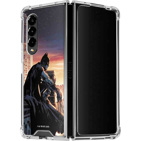 DC Comics Batman War on Crime Cover (Brazil) Galaxy Z Fold4 5G Clear Case
