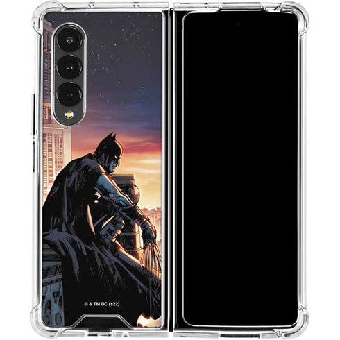 DC Comics Batman War on Crime Cover (Brazil) Galaxy Z Fold4 5G Clear Case
