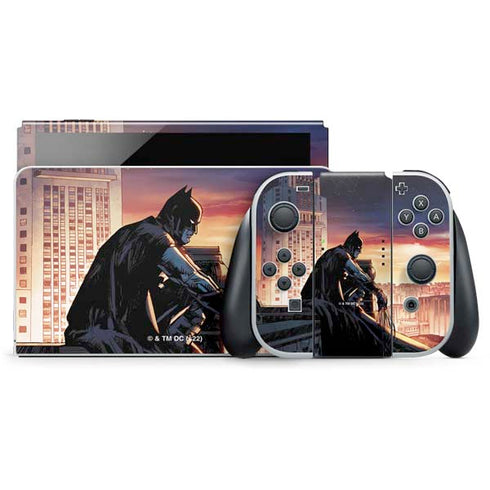 DC Comics Batman War on Crime Cover (Brazil) Nintendo Switch OLED (2021) Skin