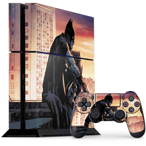 DC Comics Batman War on Crime Cover (Brazil) PS4 Console and Controller Bundle Skin