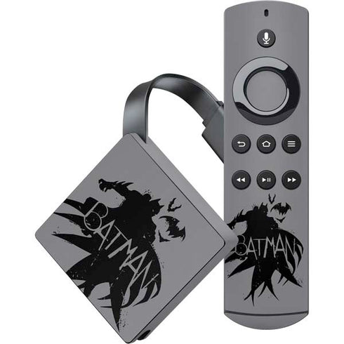 DC Comics Batman Silhouette Art Amazon Fire TV Skin