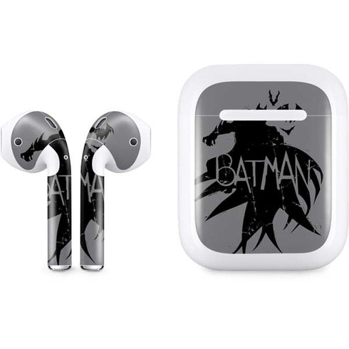 DC Comics Batman Silhouette Art Apple AirPods Skin