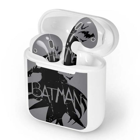 DC Comics Batman Silhouette Art Apple AirPods Skin