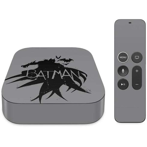DC Comics Batman Silhouette Art Apple TV Skin
