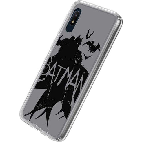 DC Comics Batman Silhouette Art Galaxy A10e Clear Case