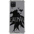 DC Comics Batman Silhouette Art Galaxy A12 Clear Case