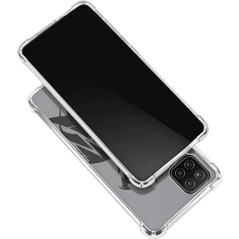 DC Comics Batman Silhouette Art Galaxy A12 Clear Case