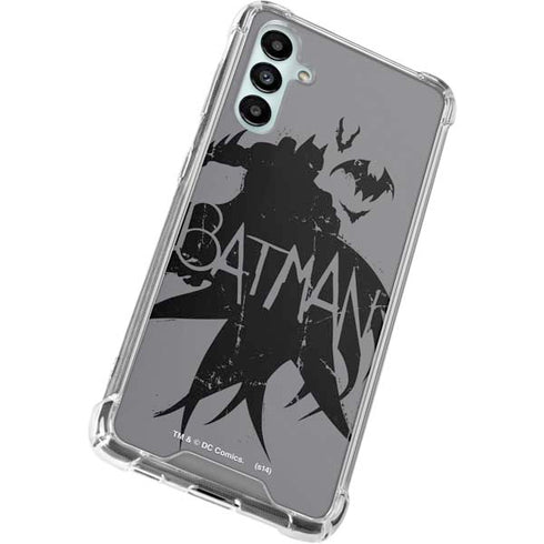 DC Comics Batman Silhouette Art Galaxy A14 5G Clear Case