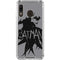 DC Comics Batman Silhouette Art Galaxy A30 Clear Case