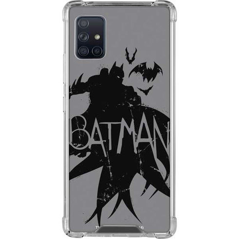 DC Comics Batman Silhouette Art Galaxy A51 5G Clear Case