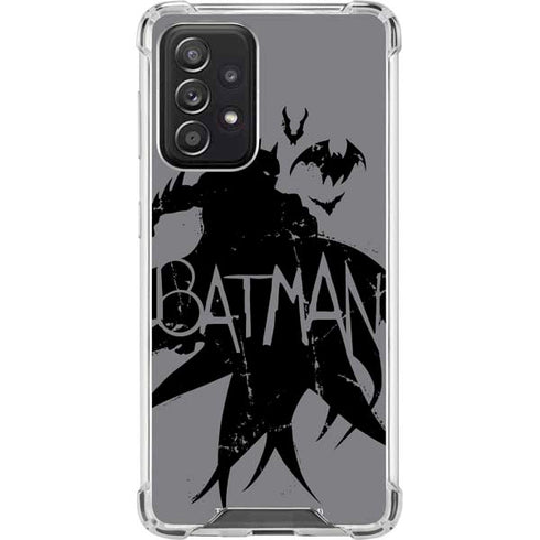 DC Comics Batman Silhouette Art Galaxy A52 5G Clear Case