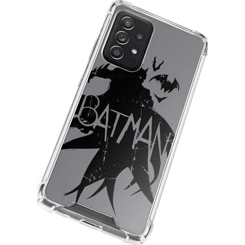 DC Comics Batman Silhouette Art Galaxy A52 5G Clear Case
