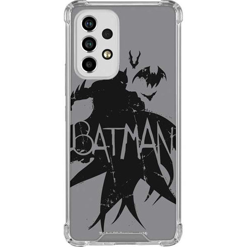DC Comics Batman Silhouette Art Galaxy A53 5G Clear Case