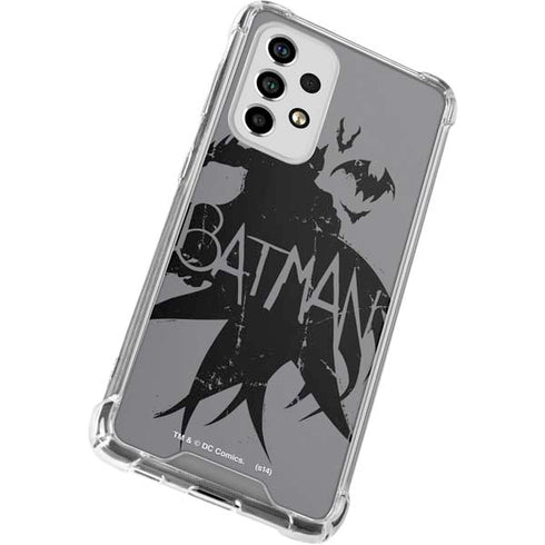 DC Comics Batman Silhouette Art Galaxy A53 5G Clear Case