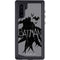 DC Comics Batman Silhouette Art Galaxy Note 10 Waterproof Case