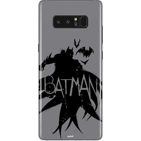 DC Comics Batman Silhouette Art Galaxy Note 8 Skin