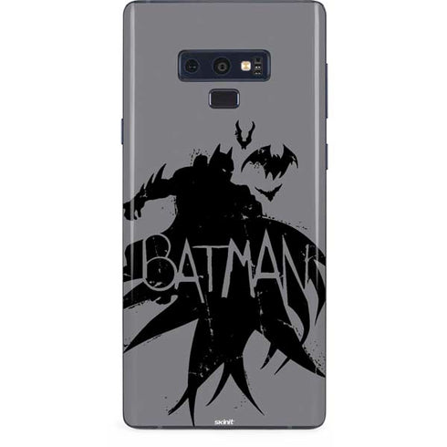 DC Comics Batman Silhouette Art Galaxy Note 9 Skin