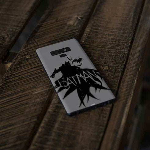 DC Comics Batman Silhouette Art Galaxy Note 9 Skin