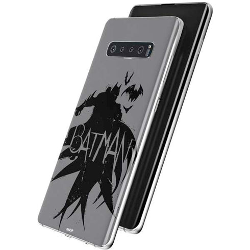 DC Comics Batman Silhouette Art Galaxy S10 Plus Skin