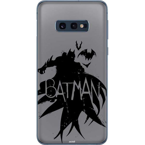 DC Comics Batman Silhouette Art Galaxy S10e Skin