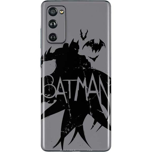 DC Comics Batman Silhouette Art Galaxy S20 Fan Edition Skin