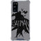 DC Comics Batman Silhouette Art Galaxy S20 FE Clear Case