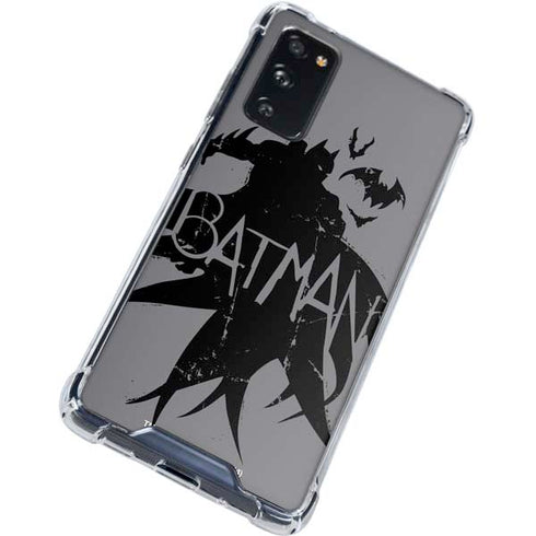 DC Comics Batman Silhouette Art Galaxy S20 FE Clear Case