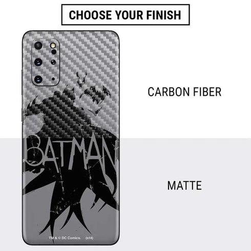 DC Comics Batman Silhouette Art Galaxy S20 Plus Skin
