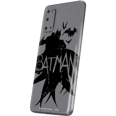 DC Comics Batman Silhouette Art Galaxy S20 Skin