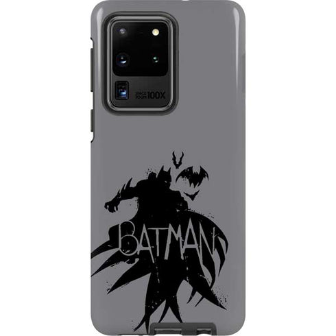 DC Comics Batman Silhouette Art Galaxy S20 Ultra 5G Pro Case