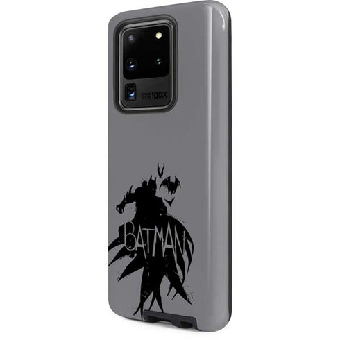 DC Comics Batman Silhouette Art Galaxy S20 Ultra 5G Pro Case