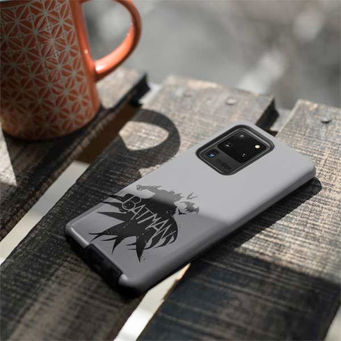 DC Comics Batman Silhouette Art Galaxy S20 Ultra 5G Pro Case