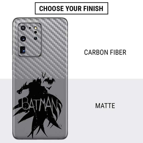DC Comics Batman Silhouette Art Galaxy S20 Ultra 5G Skin